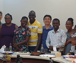 (UGANDA) Uganda UBF were Visited By  David and Maria P. on April 11th, 2023