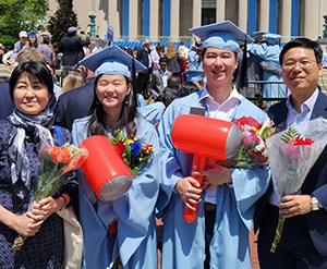 (VENEZUELA) Susanna & Juan B. graduated from Columbia University, NY on May 17th, 2023
