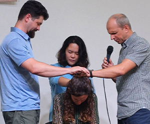 (U*KRAINE) K*yiv UBF Prayed for and Blessed Sofia as she was Sent to Prague on August 27, 2023 to Learn Czech and to Study