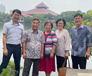 (INDONESIA)  Depok UBF had an Encouraging Visit from M. Jacob L. from Washington DC, USA on October 15th, 2023