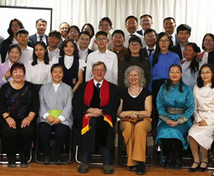 (MONGOLIA)  West Ulaanbaatar UBF had a Blessed Visit from P. Ron Ward from October 23-25th, 2023
