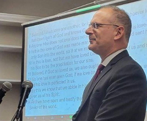 (USA) Jim R. Representing North American Elders Visited Boston UBF from October 14-16, 2023