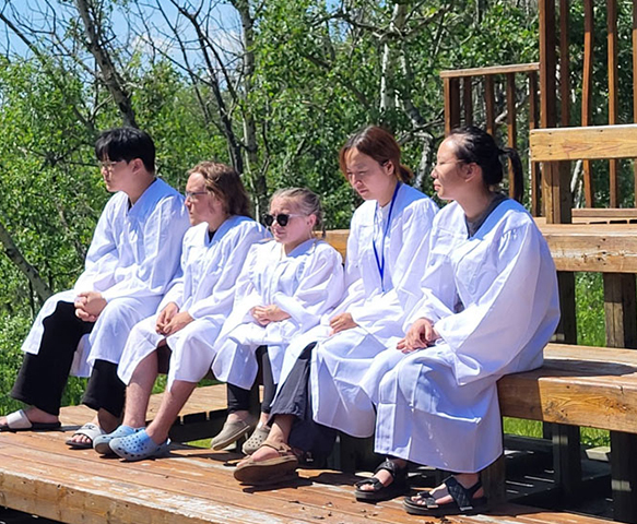 (CANADA) Calgary and SAIT UBF had 5 Baptisms at Their Joint Summer Bible Conference from June 28-30 in Saskatchewan