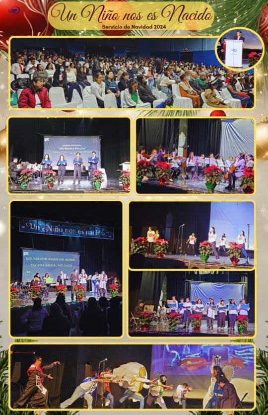 (MEXICO) Mexico City UBF Celebrates Grace-Filled 2024 Christmas Worship Service with 323 Attendees