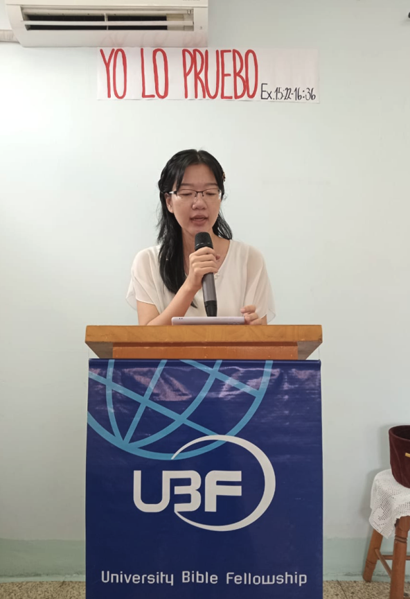 (ECUADOR) The First Missionary Sent from Ecuador UBF to Spain