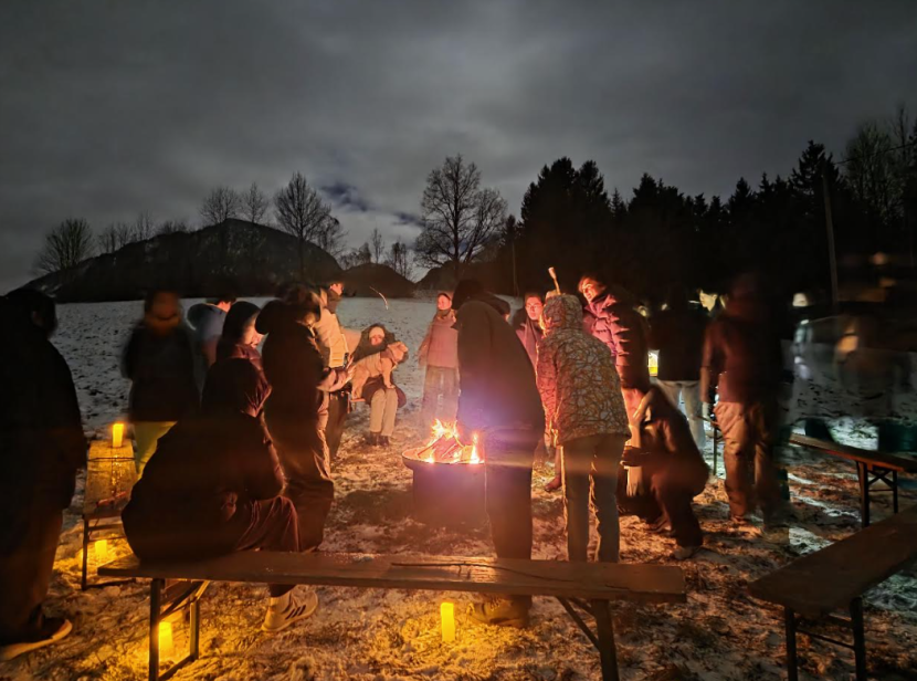 (EUROPE) 20 Teenagers Gathered Together for an Intensive and Transformative Spiritual Retreat