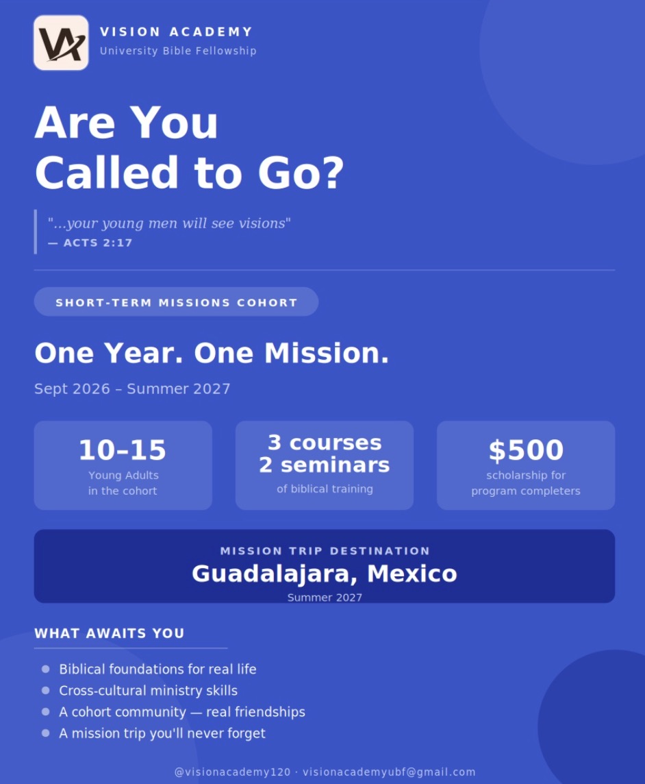 (HQ) Vision Academy Launches Short-Term Missions Cohort