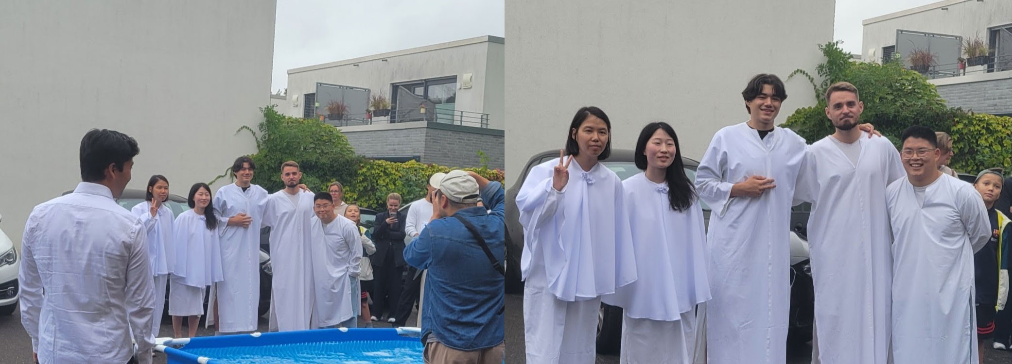 (GERMANY) Joyful Baptism of Five Young Disciples
