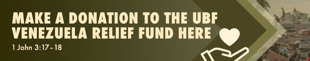 Donation for the UBF Venezuela Relief Fund