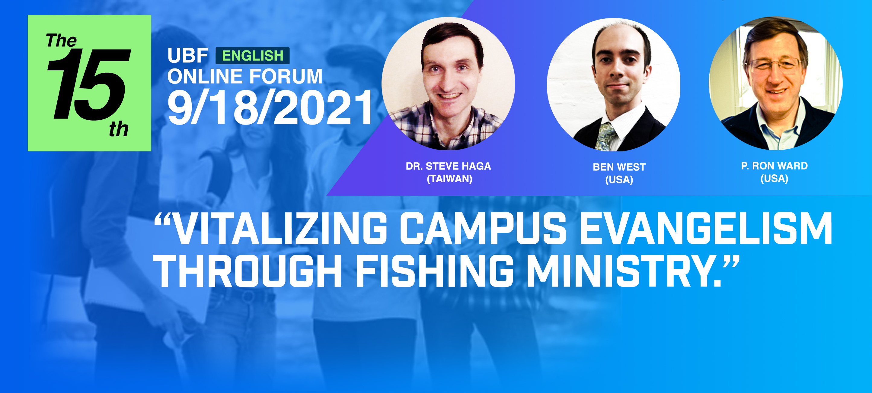 “Vitalizing Campus Evangelism through Fishing Ministry.”