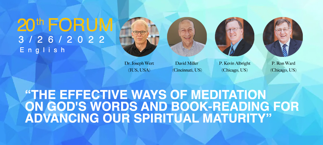 The Effective Ways of Meditation on God's Words and Book-Reading
